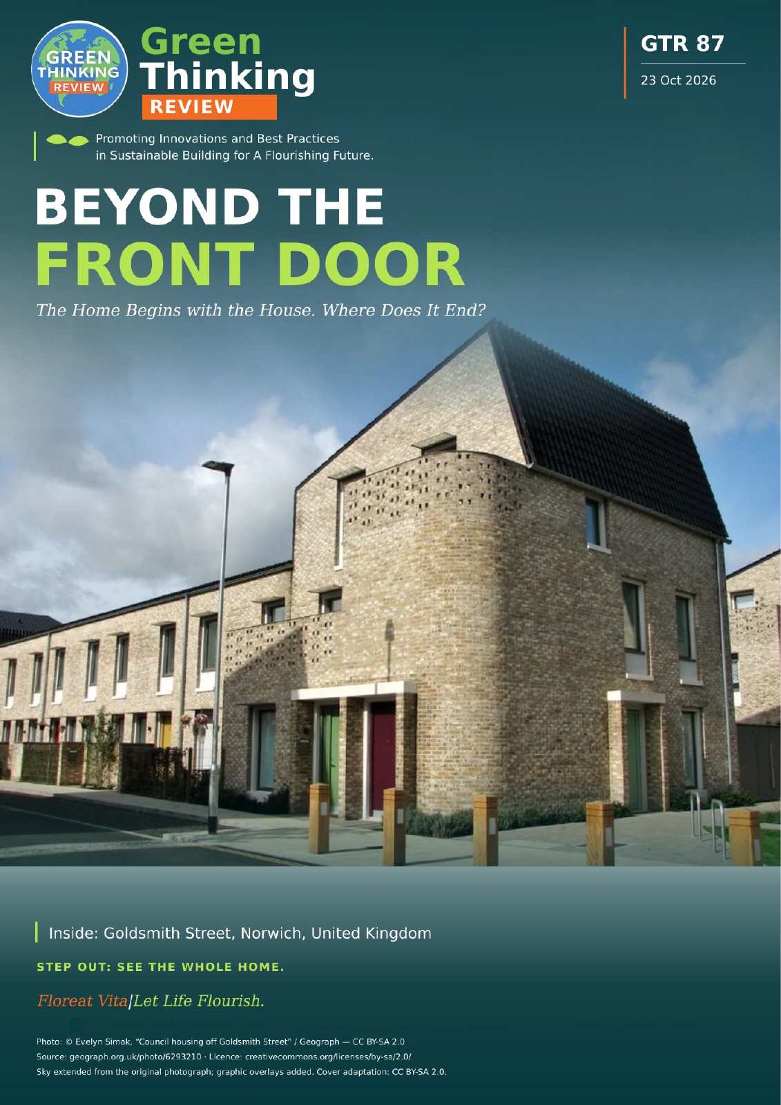 Cover of GTR 87: Beyond the Front Door